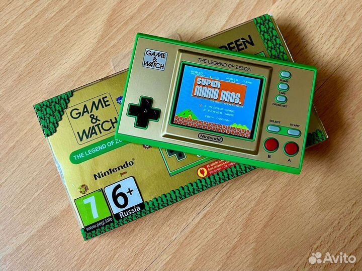 Прошитый Nintendo Game and Watch Legend of Zelda