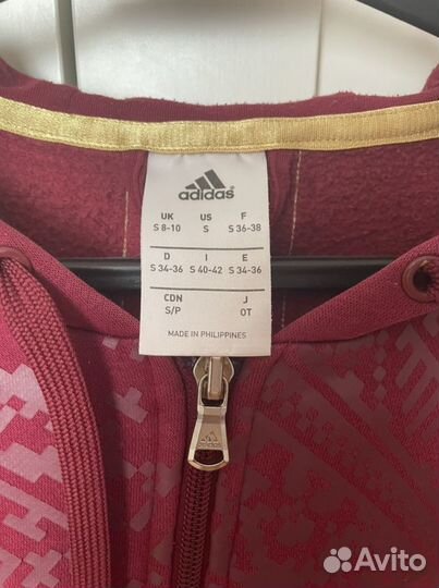 Оригинальная спортивная кофта Adidas, s (44 р-р)