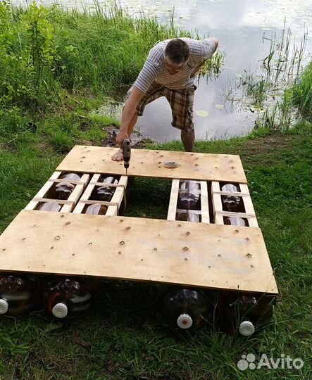 Плот или 2 SUP board