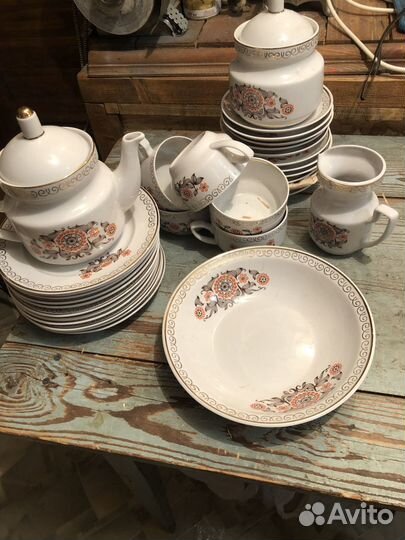 Фарфоровые сервизы СССР