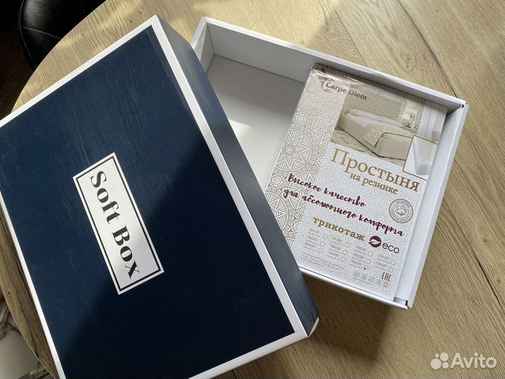 Простыня не резинке белая 180х200