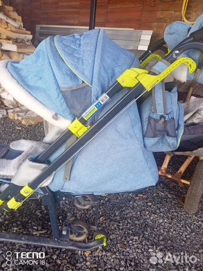 Санки-коляска