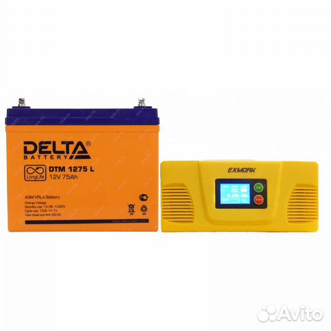 Ибп для котла, 300Вт, 75А*ч