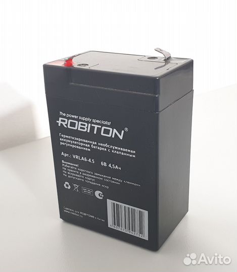 Аккумуляторы 6в свинцово-кислотные для машинок