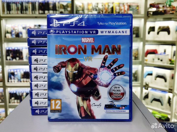 Marvel Iron Man Железный Человек VR PS4