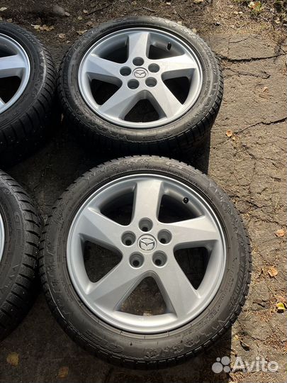 Колеса r17 5/114.3 mazda зимние 67.1