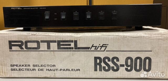 Speaker selector Rotel RSS-900 купить в Москве | Электроника | Авито