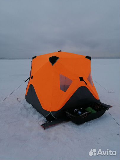 Палатка для зимней рыбалки cube