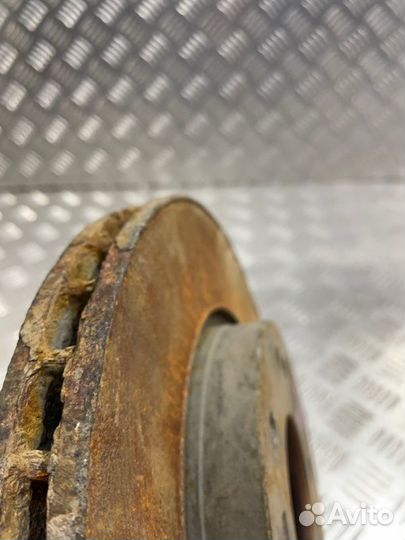 Тормозной диск передний Hyundai Elantra HD G4FC