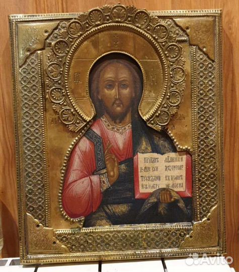 Икона Спас Господь Вседержитель 31х26.5 см