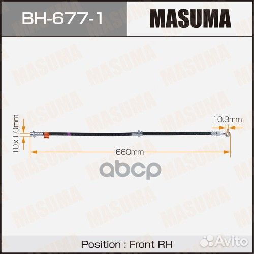 Шланг тормозной Nissan juke / F15 передний прав