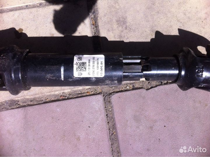 Кардан руля, вал промежуточный шевроле круз