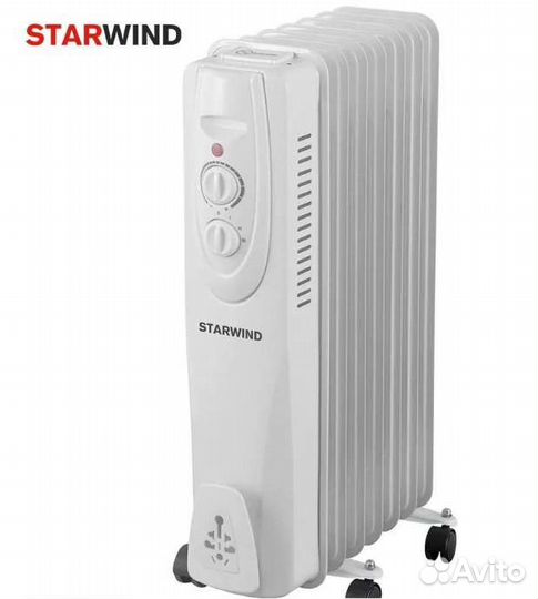 Обогреватель масляный starwind 7секций новый