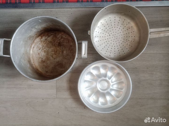 Бронь Кастрюля алюминиевая