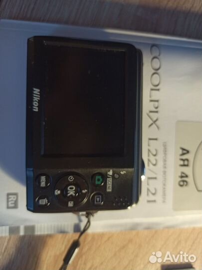 Фотоаппарат Nikon coolpix L21 + карта памяти 4 гб