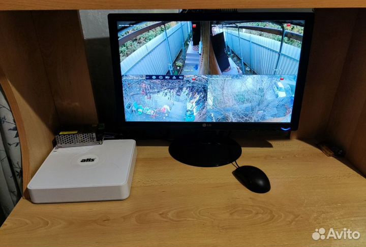 Видеонаблюдение с установкой