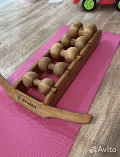 Массажер для спины деревянный