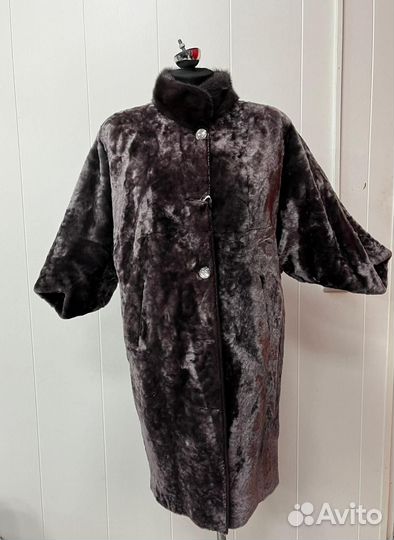 Шуба мутоновая 46р