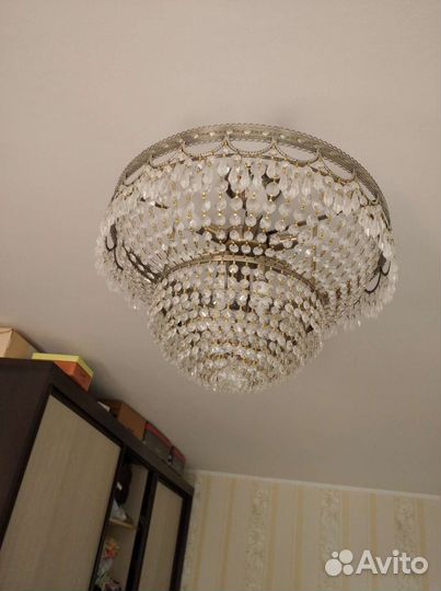 Люстра хрустальная