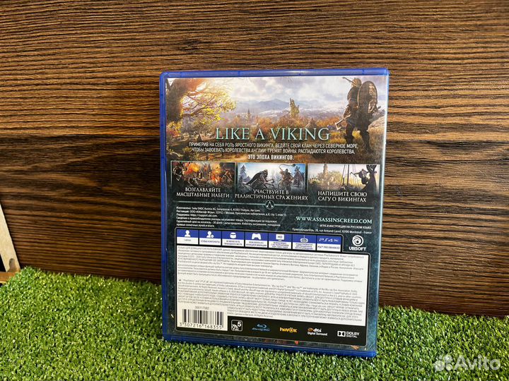 Диск для PS 4 Assassins creed Вальгалла