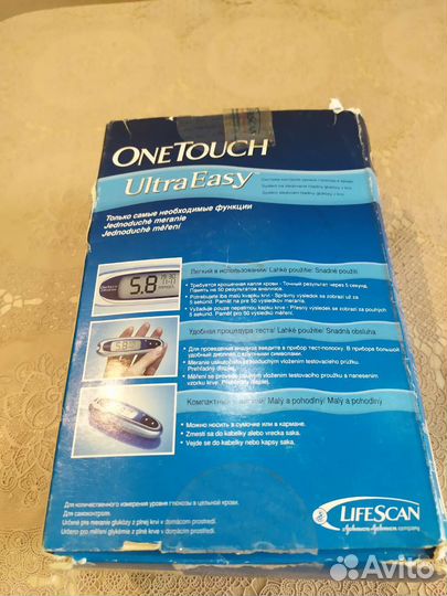 Глюкометр one touch ultra Easy (новый)