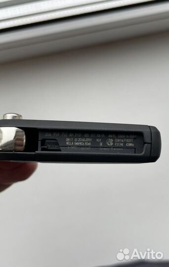 Оригинал ключ volkswagen