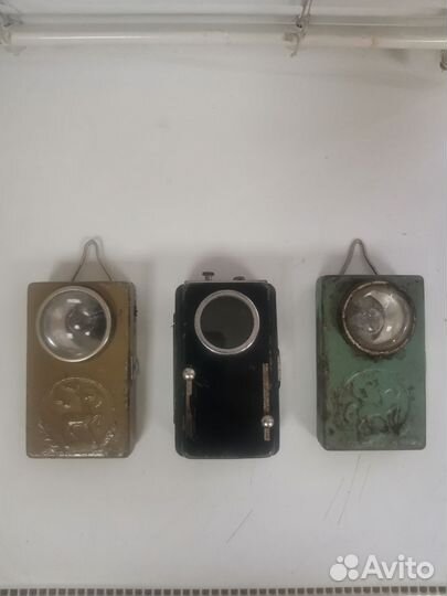 Карманный фонарик времен СССР 3 штуки