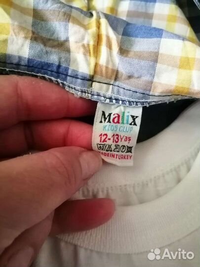 Рубашка для мальчика джинсовая