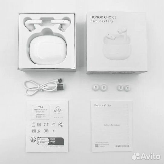 Беспроводные наушники honor earbuds x3 lite