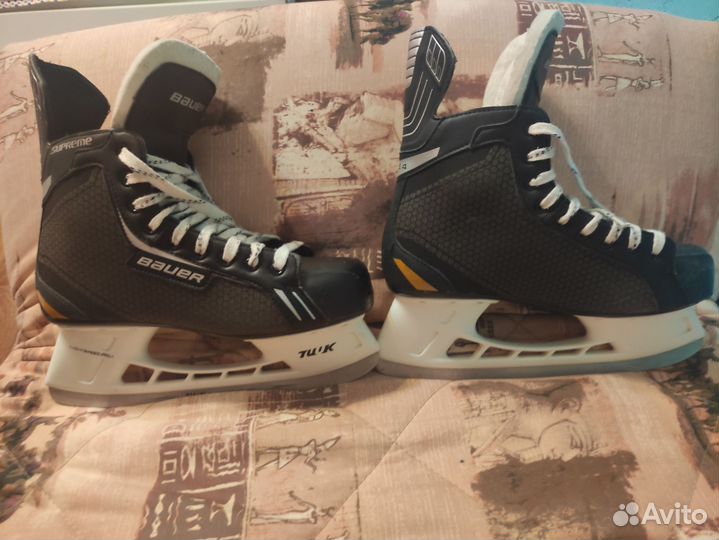 Хоккейные коньки bauer supreme one 4 размер 45,5