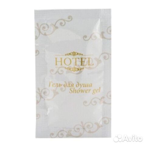 Гель душа одноразовый 10 мл, комплект 500 шт., hot
