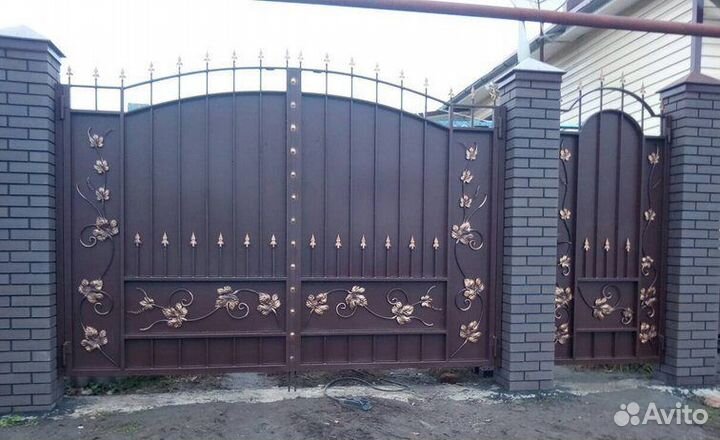 Кованные ворота