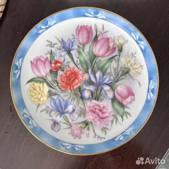 Тарелка декоративная франция коллекционная