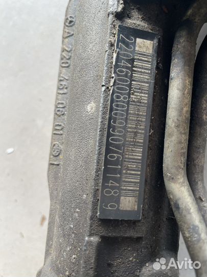 Рулевая рейка w220