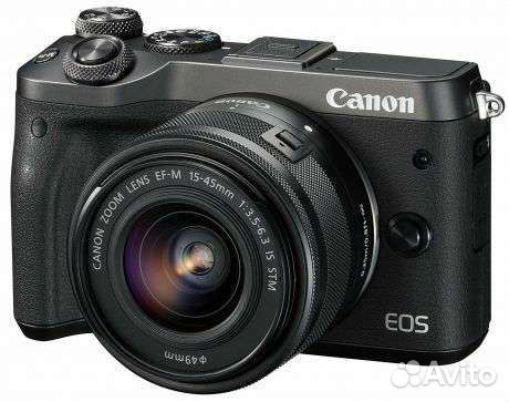 Canon EOS M6 kit EF-M15-45mm IS STM