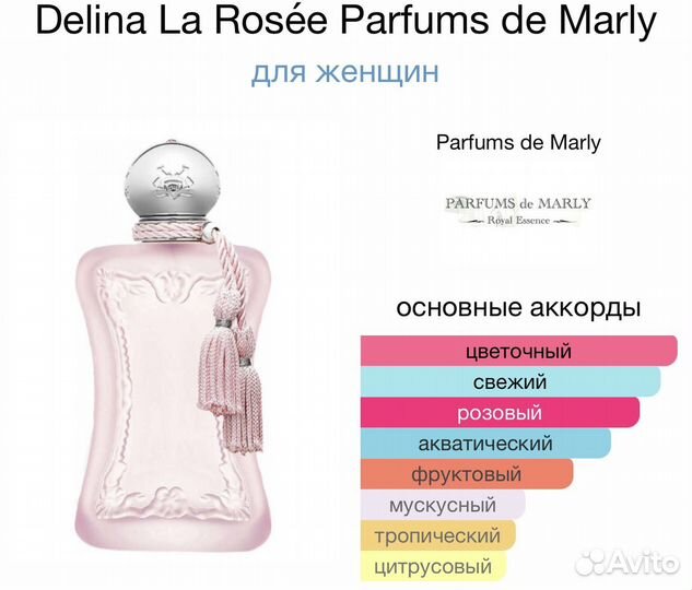 Парфюмерия Delina La Rosee оригинал делюсь