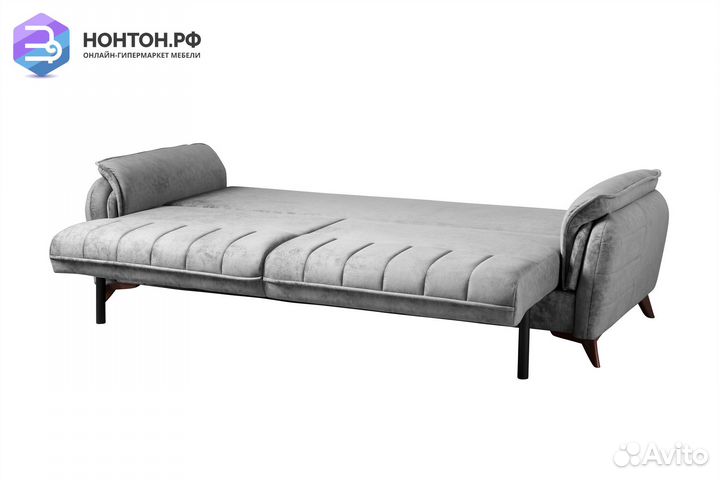 Диван тик-так Дорис серый