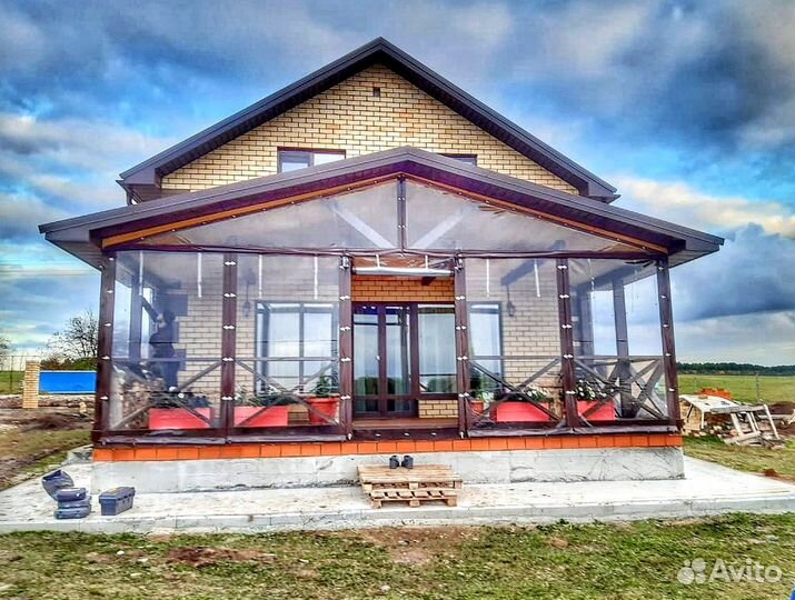 Мягкие окна на веранду