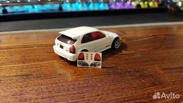 Декали переводные Honda Civiс