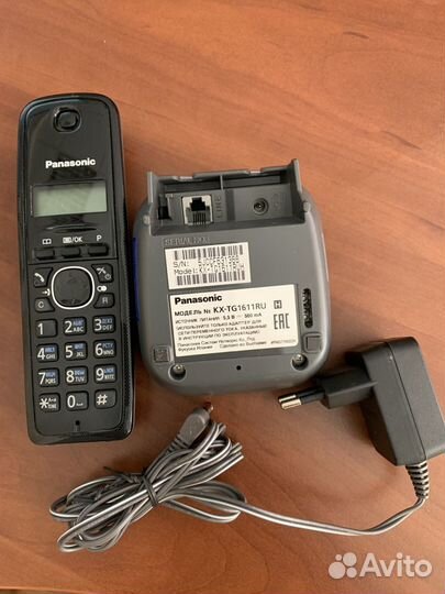 Радиотелефон Panasonic KX-tg1611ru