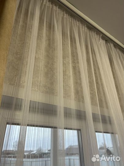 Тюль полосы