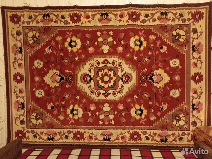 Ковер шерсть бу