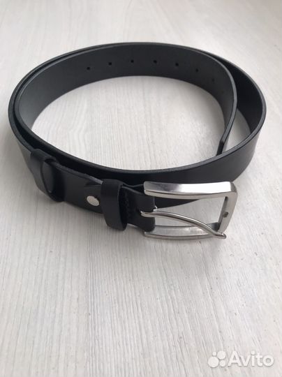 Мужской кожаный ремень ручной работы