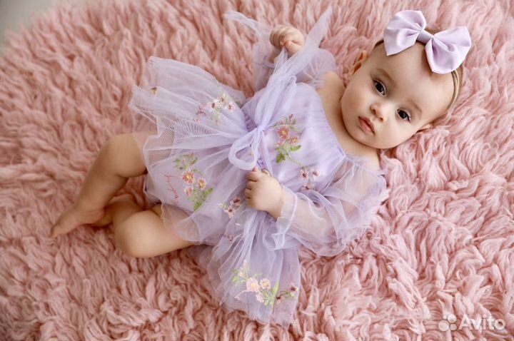 Детское пышное платье