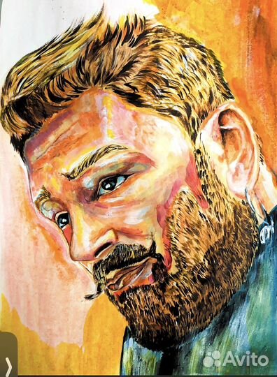 Портрет по фото на заказ. Иллюстрация