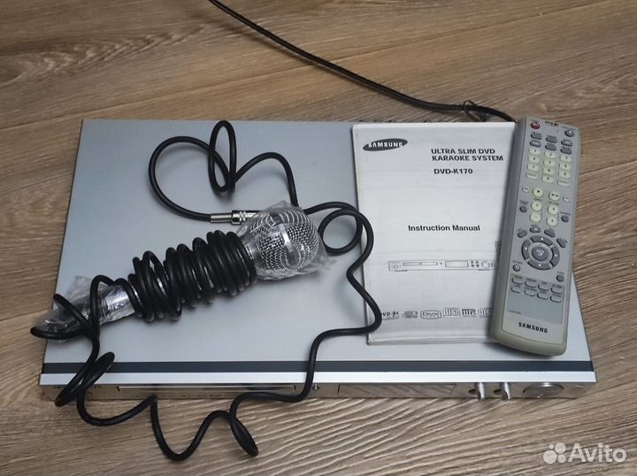 Samsung ultra slim DVD-K 170 karaoke system