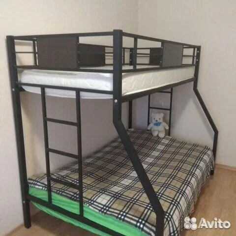 Кровать металлическая детская