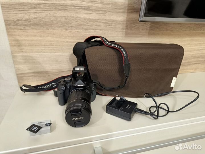 Фотоаппарат canon eos 600d