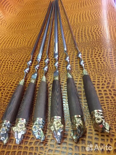 Подарочные наборы шампуров,фляг,ножей