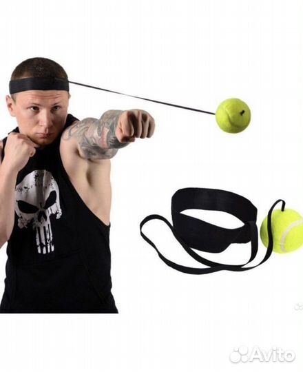 Мячик на голову для отработки ударов